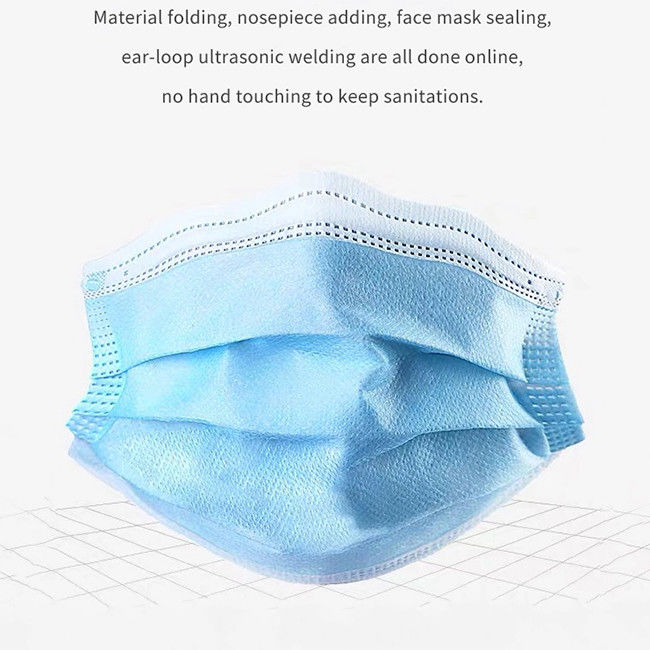 Custom 3 Ply Protective 99% Disposable Medical Face Mask